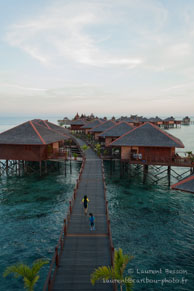 Sipadan Water Village / Sipadan Water Village - Mabul Island - Bornéo - Juin 2009