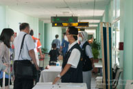 Epidémie de SRAS / Sipadan Water Village - Mabul Island - Bornéo - Juin 2009